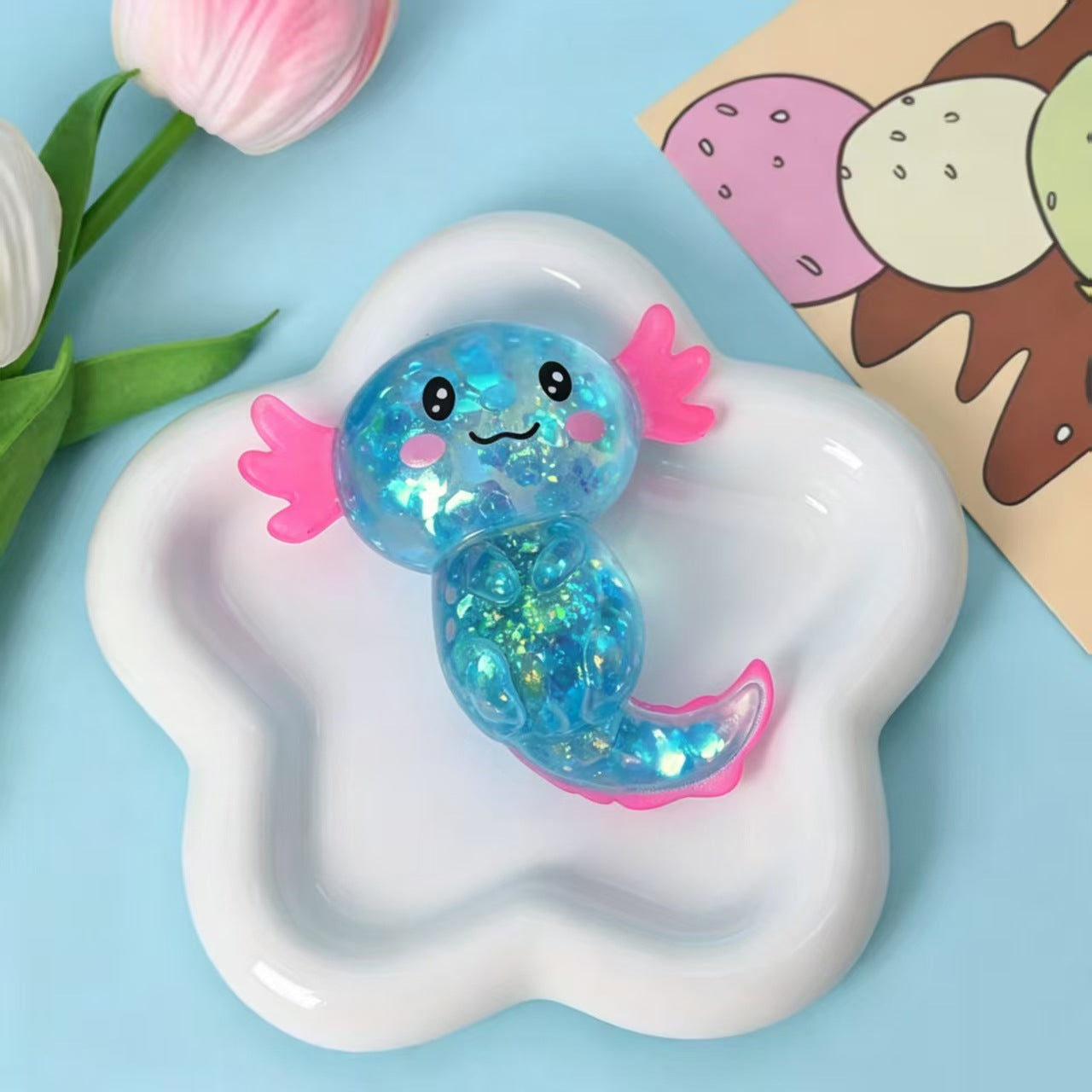 Squishy Axolotl kawaii