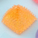 Squishy glitter stress ball, slow rising