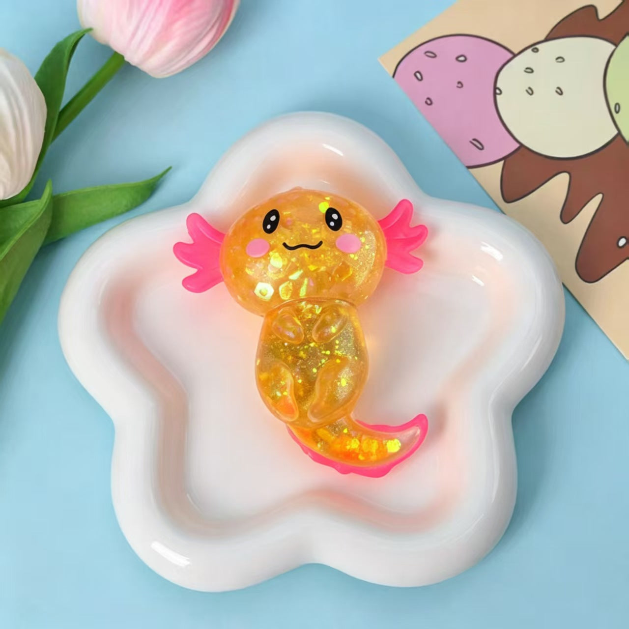 Squishy Axolotl kawaii