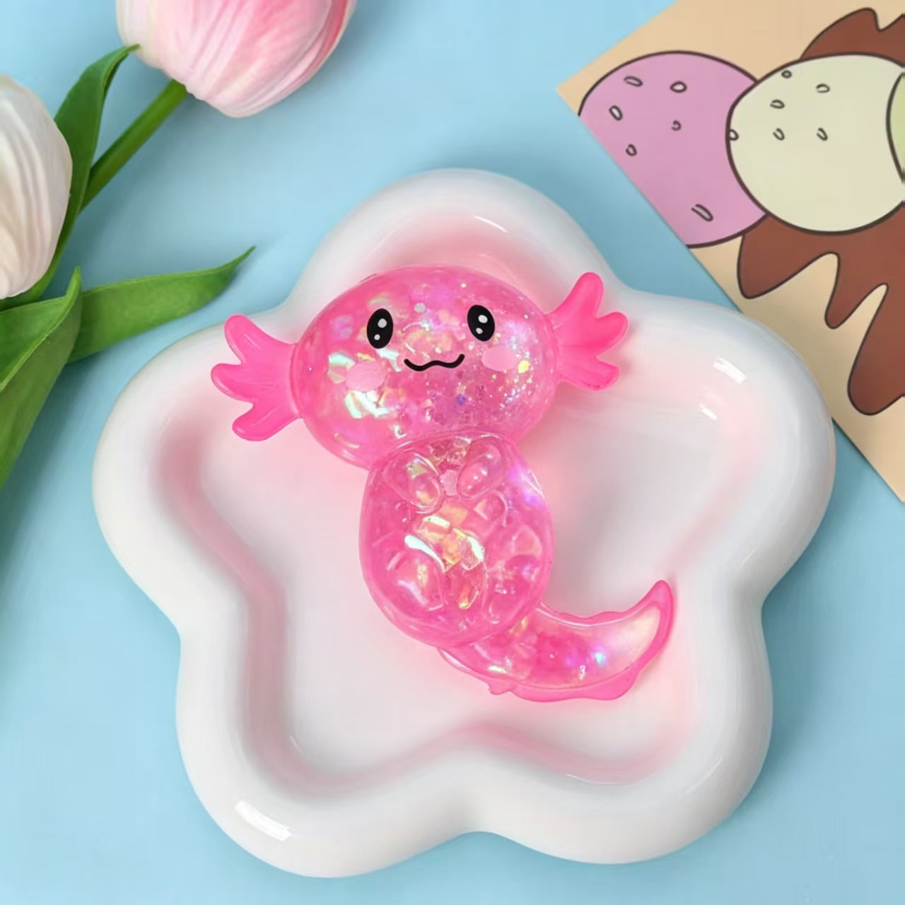 Squishy Axolotl kawaii