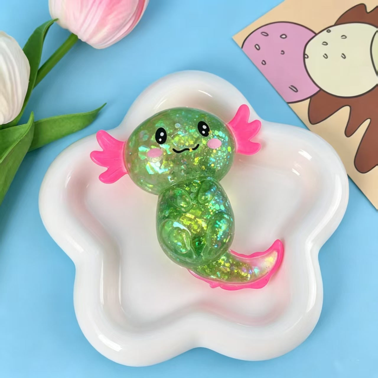 Squishy Axolotl kawaii