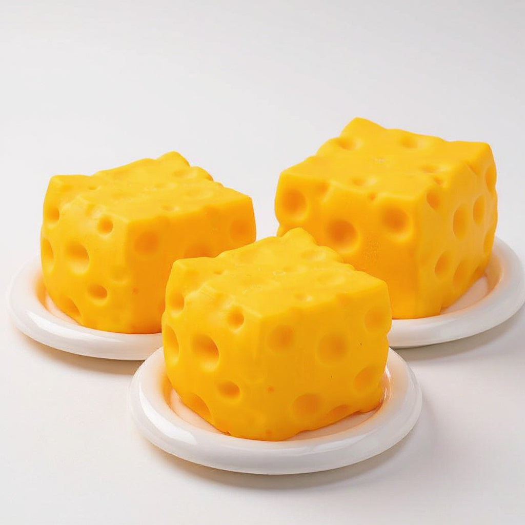 Squishy fromage anti-stress