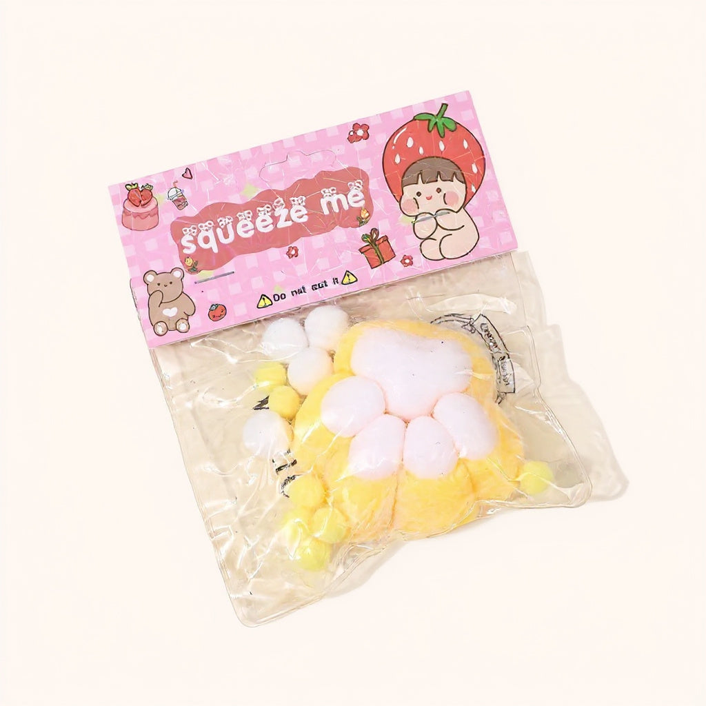 Squishy Samt-Katzenpfote, Antistress