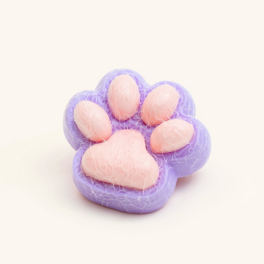 Squishy Samt-Katzenpfote, Antistress