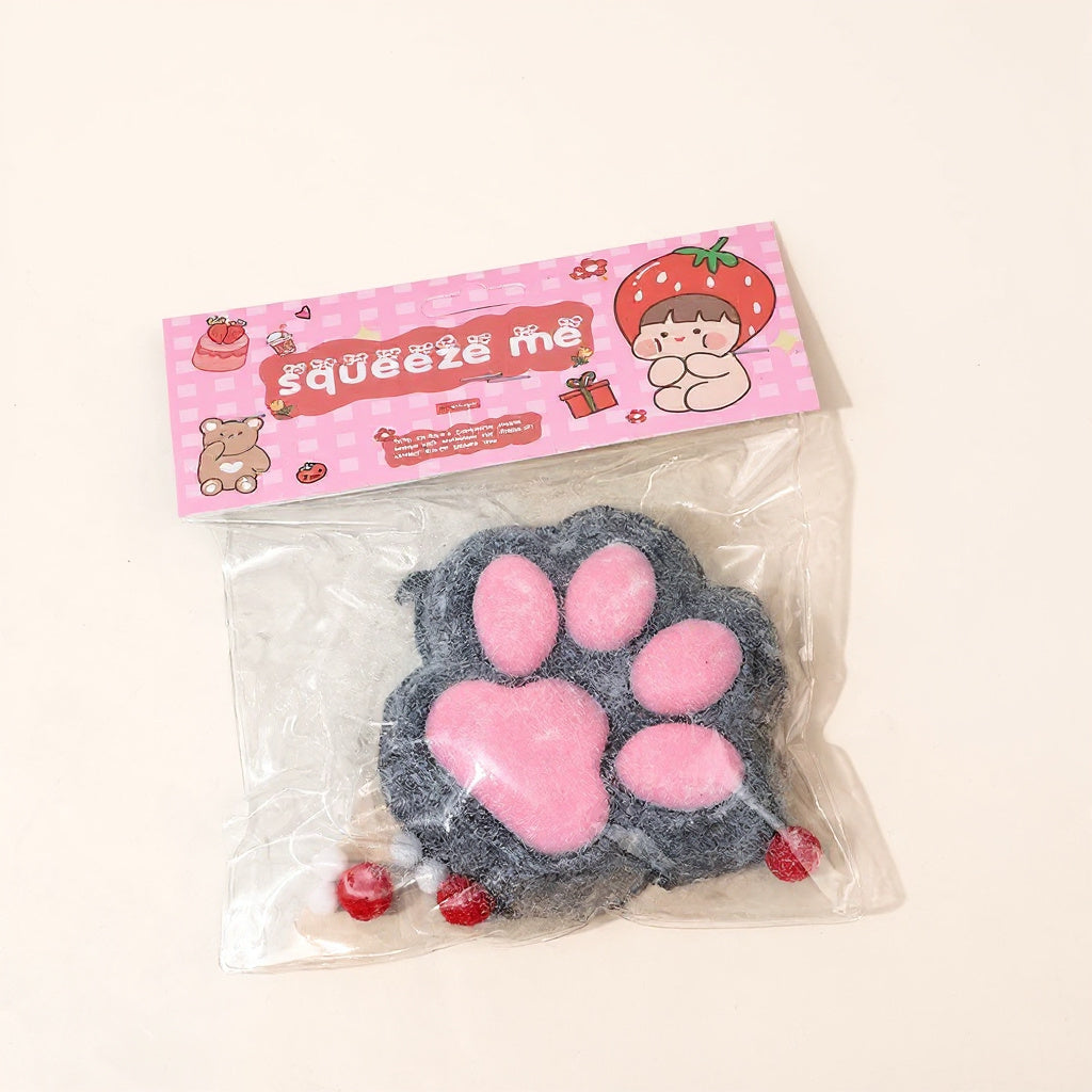 Squishy Samt-Katzenpfote, Antistress