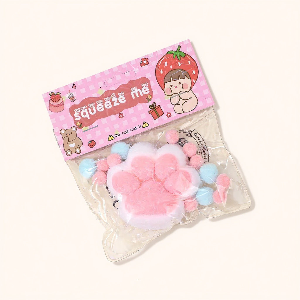 Squishy Samt-Katzenpfote, Antistress