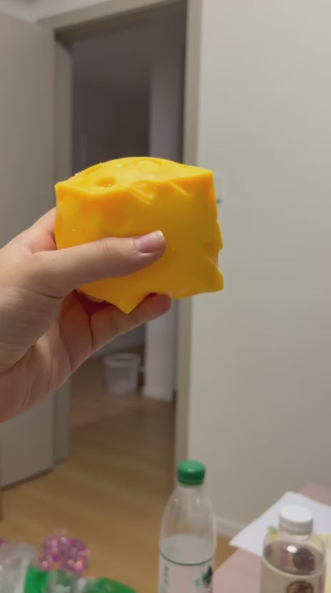 Squishy fromage anti-stress