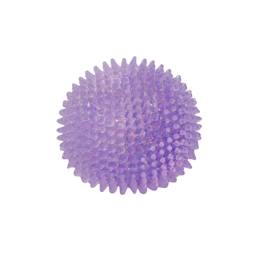 Squishy glitter stress ball, slow rising
